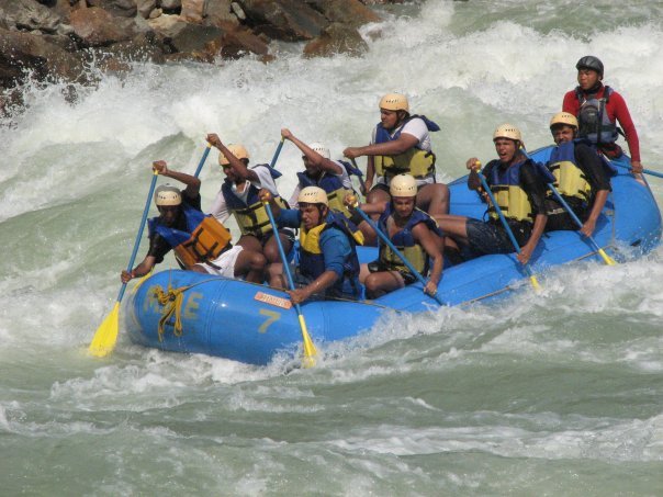 white water rafting Rishikesh