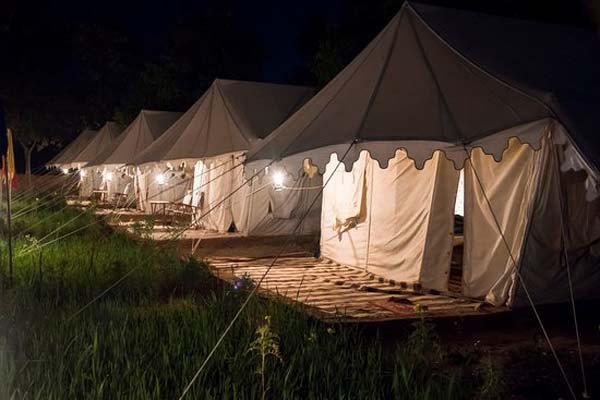 Camp in Pushkar